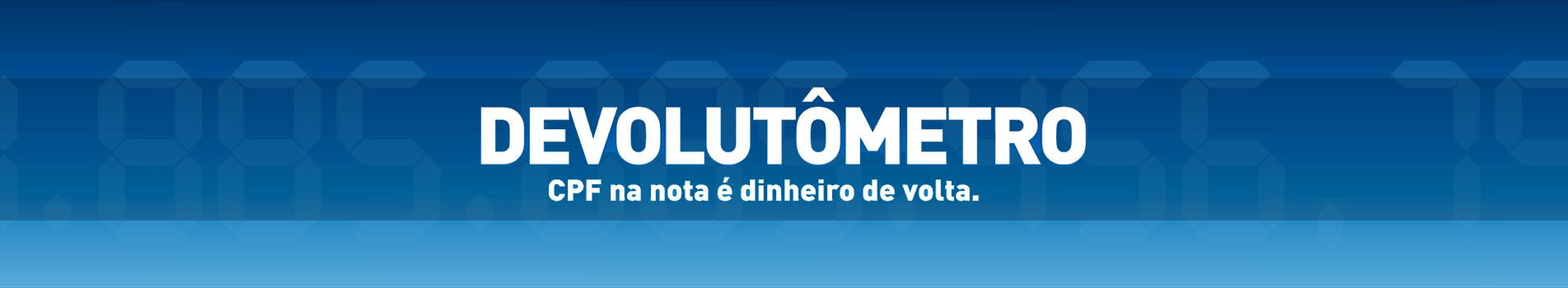 Devolutômetro - CPF na nota é dinheiro de volta