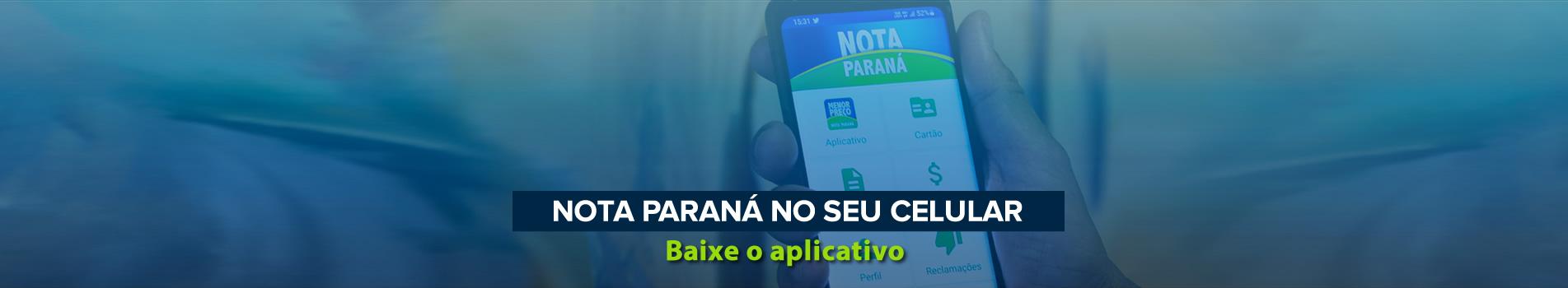 Baixe o aplicativo do Nota Paraná