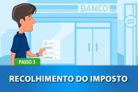 PASSO 3  - RECOLHIMENTO DO IMPOSTO