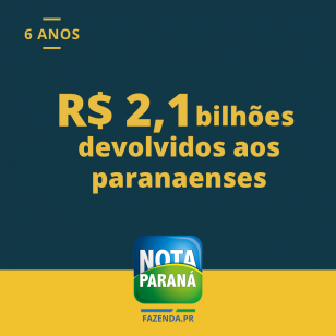 6 anos Nota Paraná