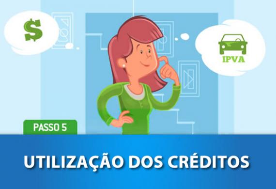 PASSO 5 - UTILIZAÇÃO DOS CRÉDITOS